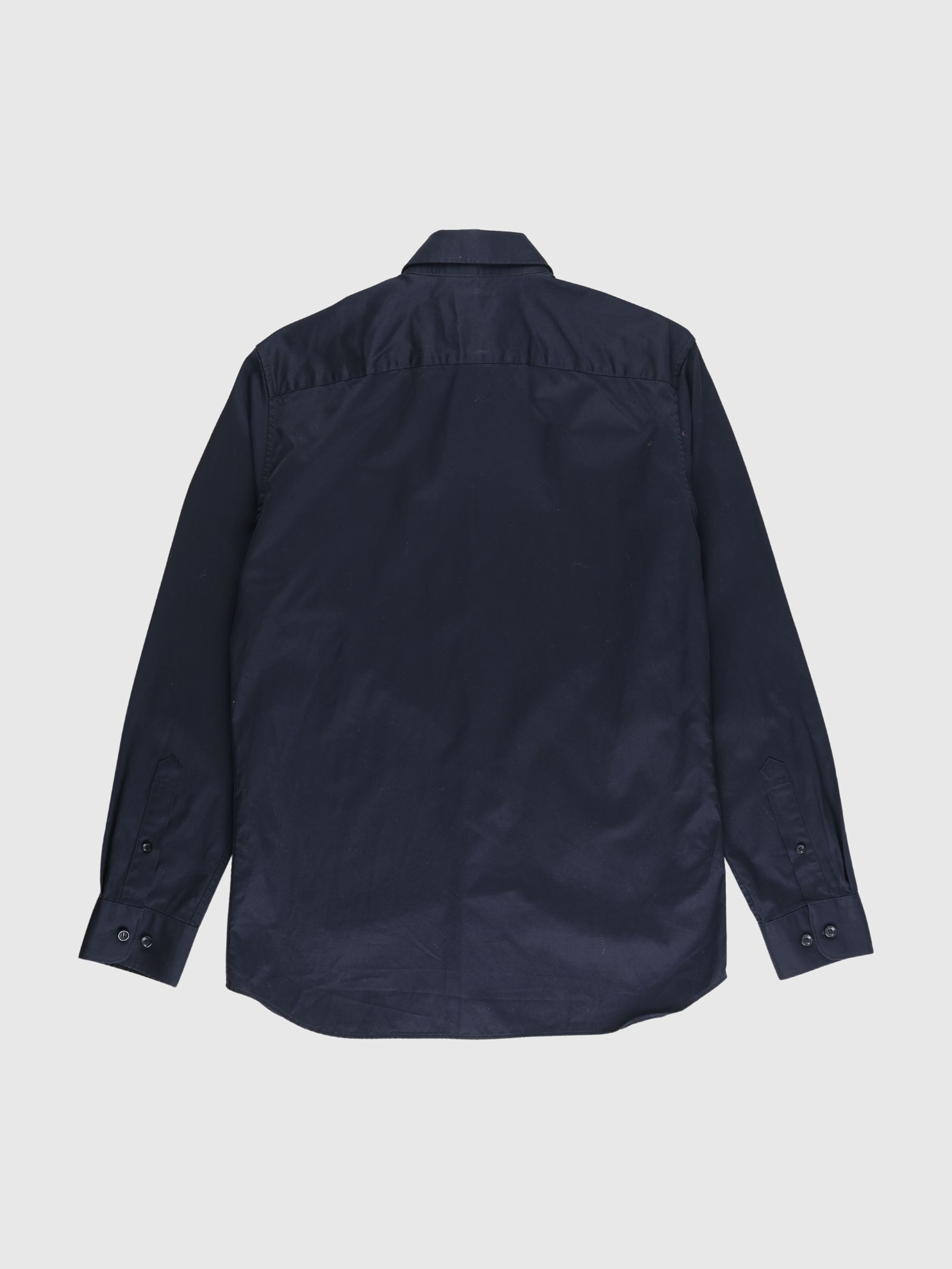 SLHPELLE SLIM FIT HEMD, Black, highres