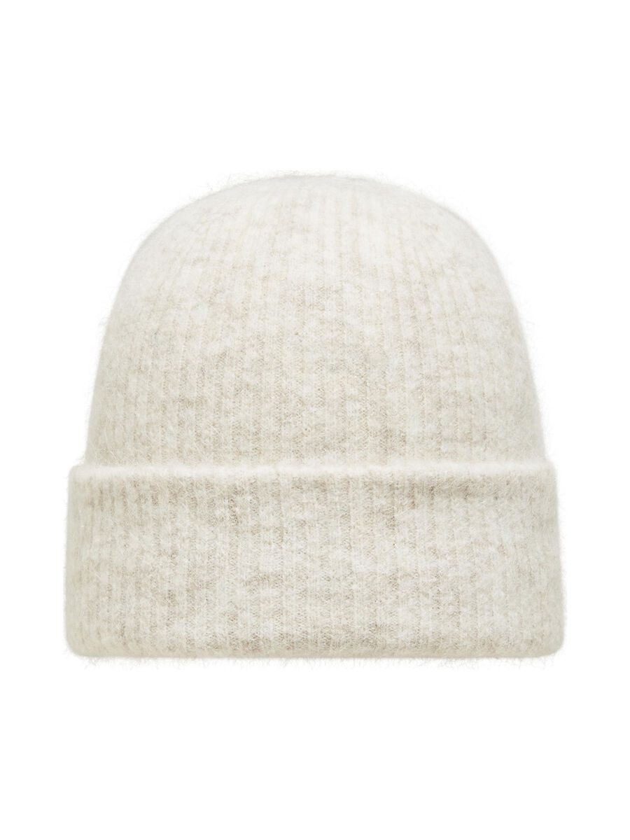 Selected KNITTED BEANIE, Sandshell, highres - 16080532_Sandshell_874660_002.jpg