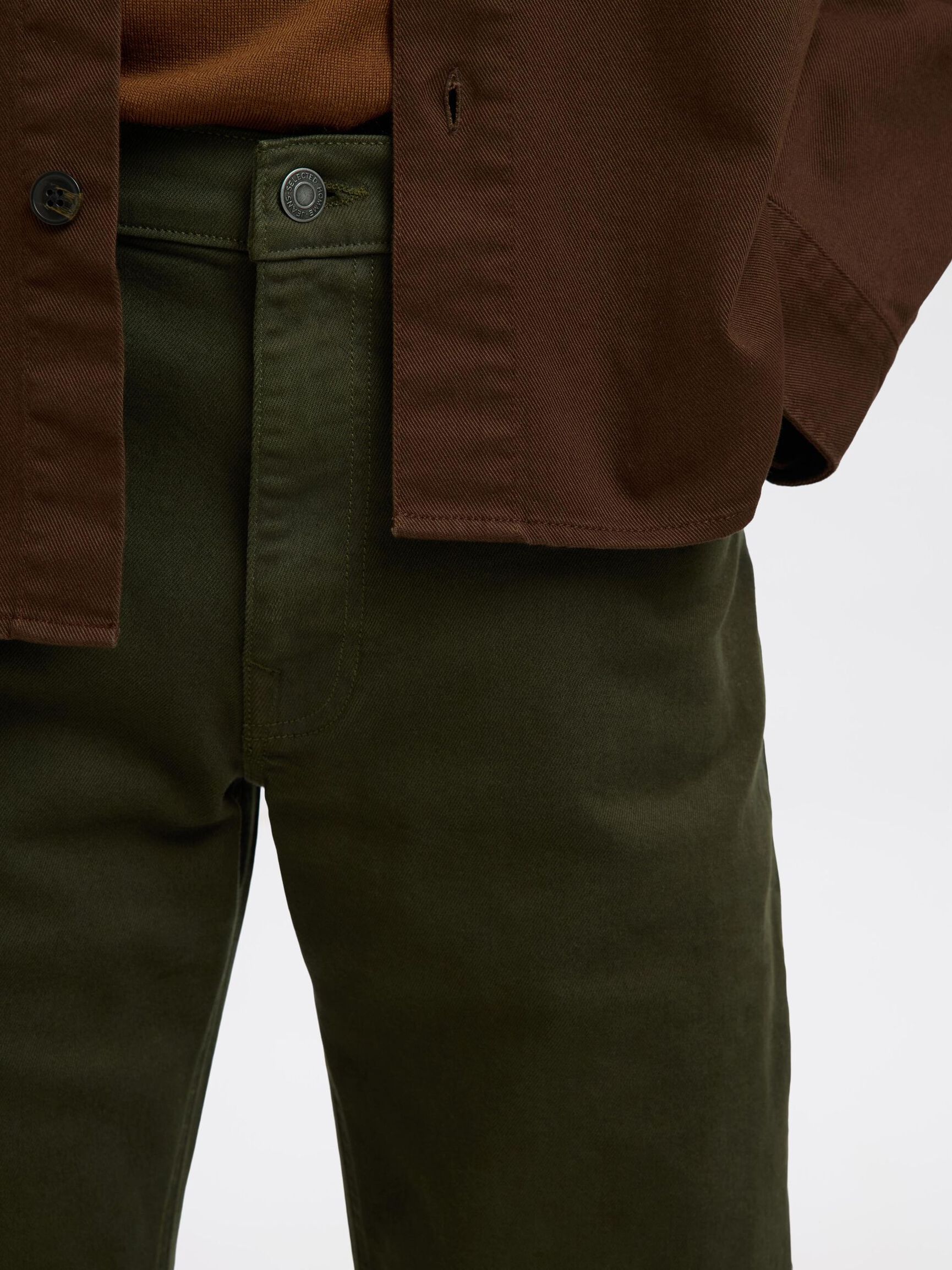 196 STRAIGHT FIT JEANS, Forest Night, highres