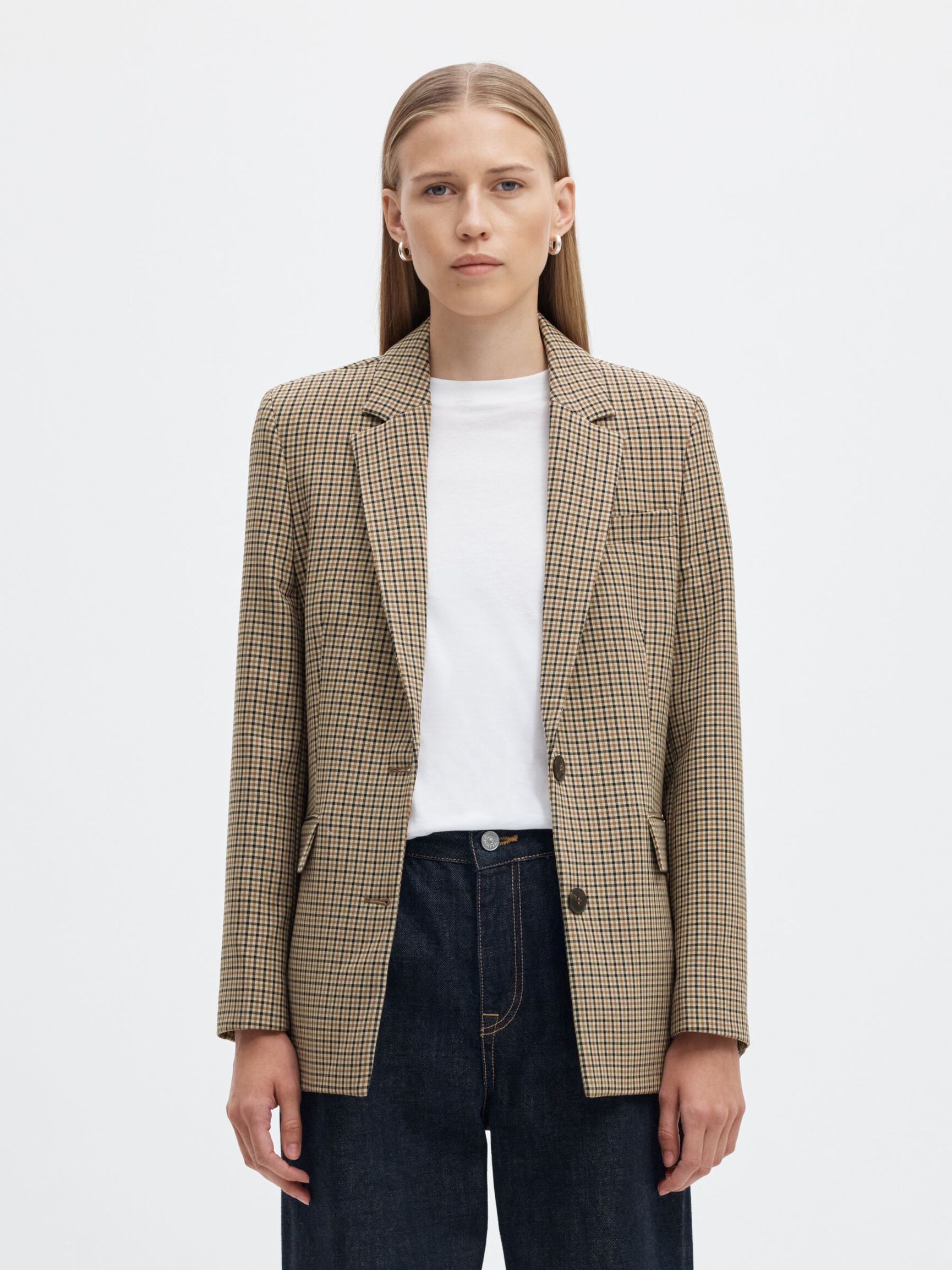 REGULAR FIT BLAZER, Monks Robe, highres