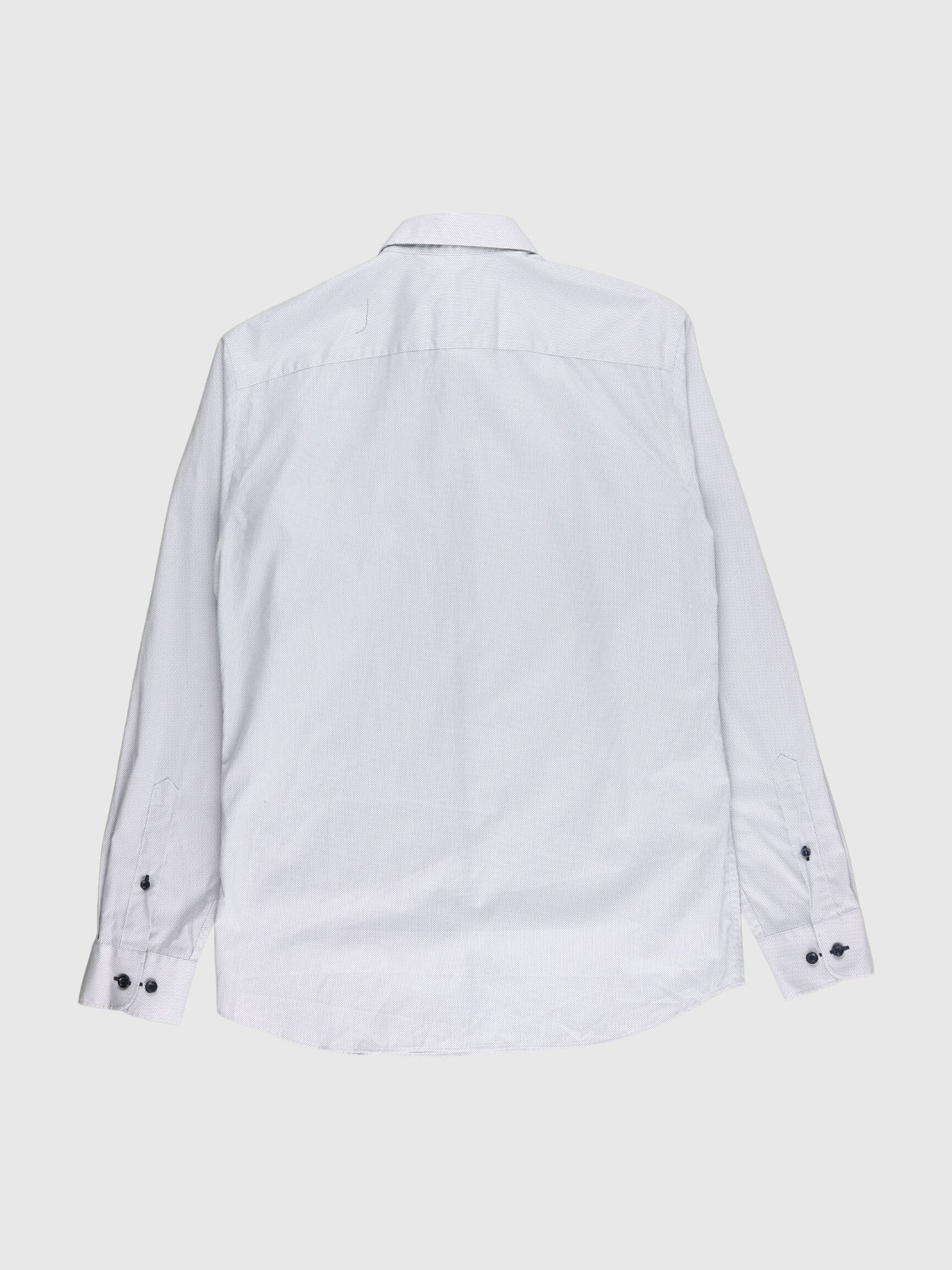 CONTRAST DETAIL - SHIRT, Bright White, highres