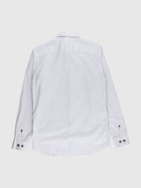 CONTRAST DETAIL - SHIRT, Bright White, highres