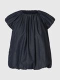 Selected TOP CON MANICHE A SBUFFO, Dark Blue Denim, highres - 16099796_DarkBlueDenim_001.jpg