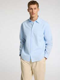 PITKÄHIHAINEN PAITA, Cashmere Blue, highres