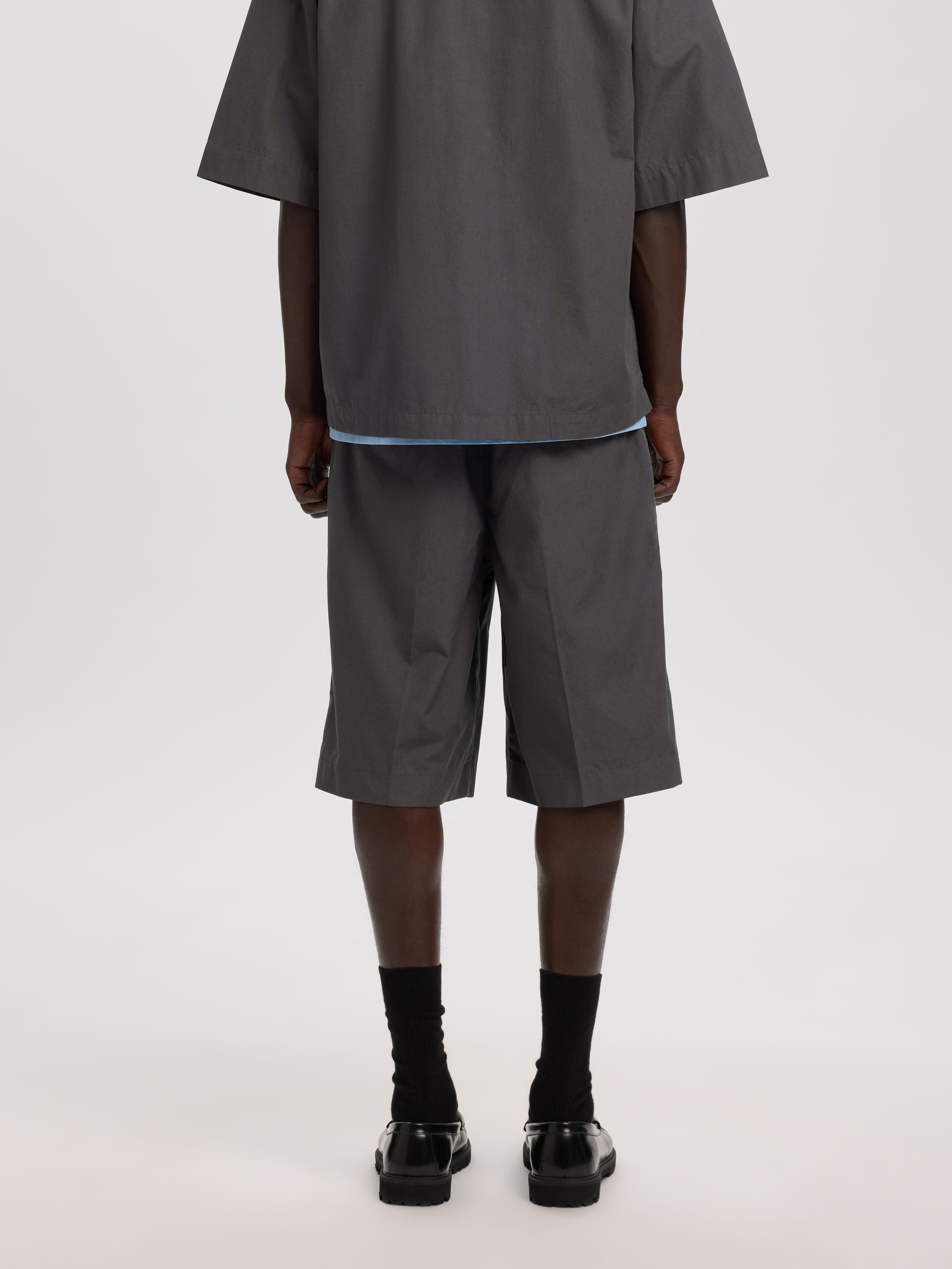 RELAXED FIT SHORTS, Forged Iron, highres