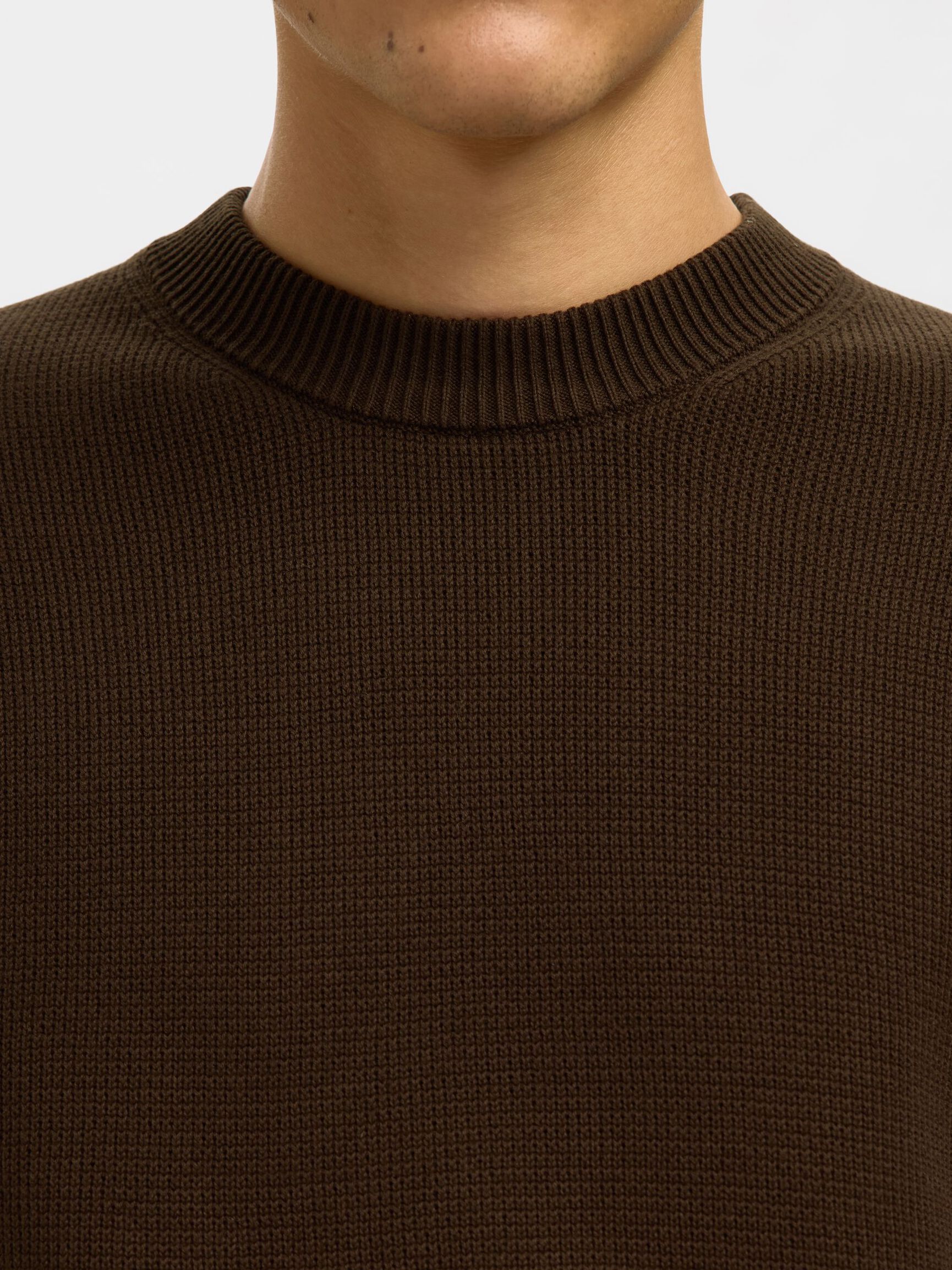 CREWNECK JUMPER, Demitasse, highres