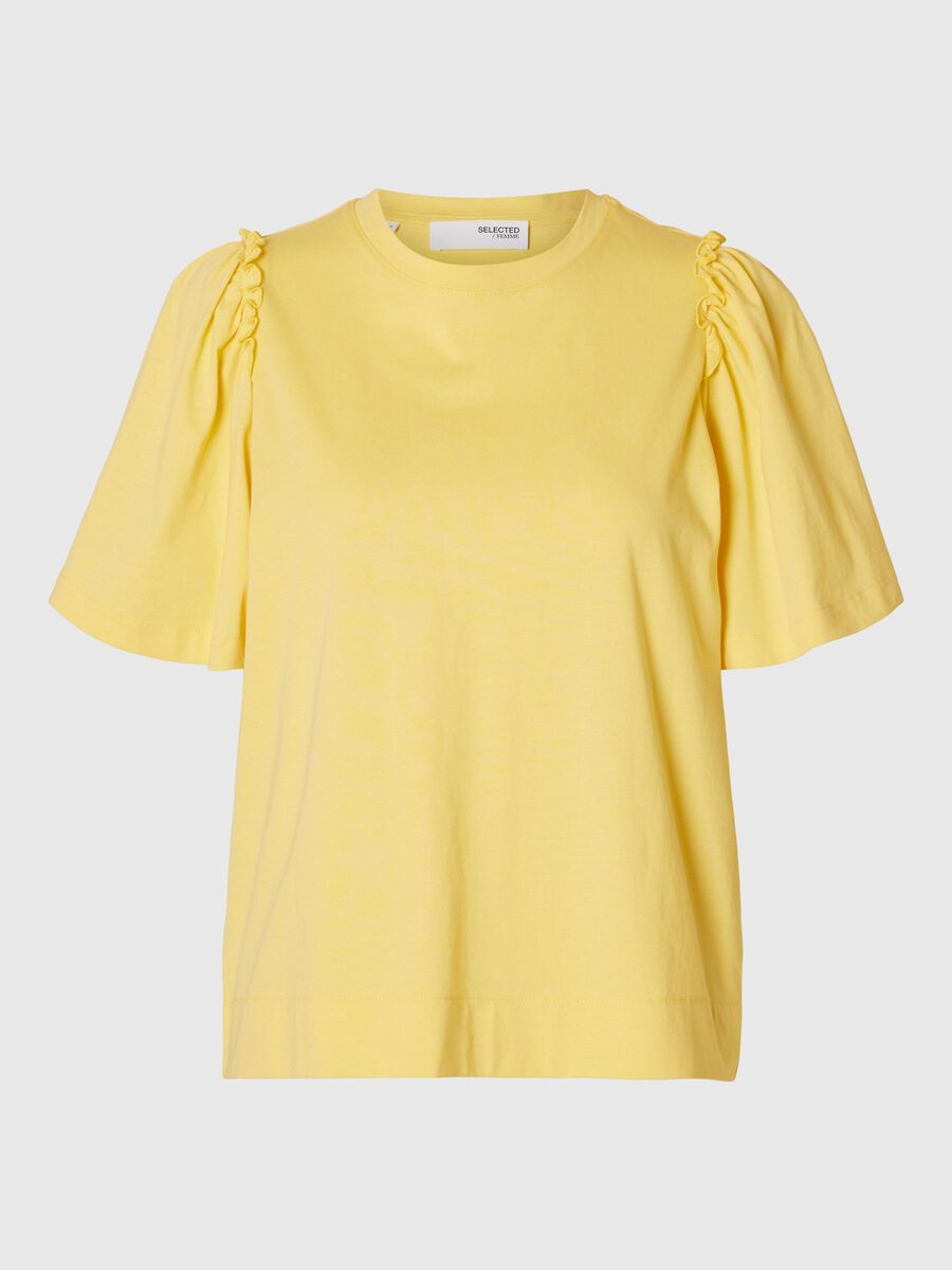 Selected RUCHES KATOEN T-SHIRT, Sundress, highres - 16093306_Sundress_001.jpg