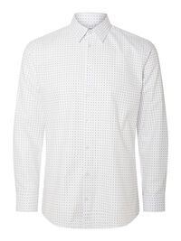 PRINTED SHIRT, White, highres