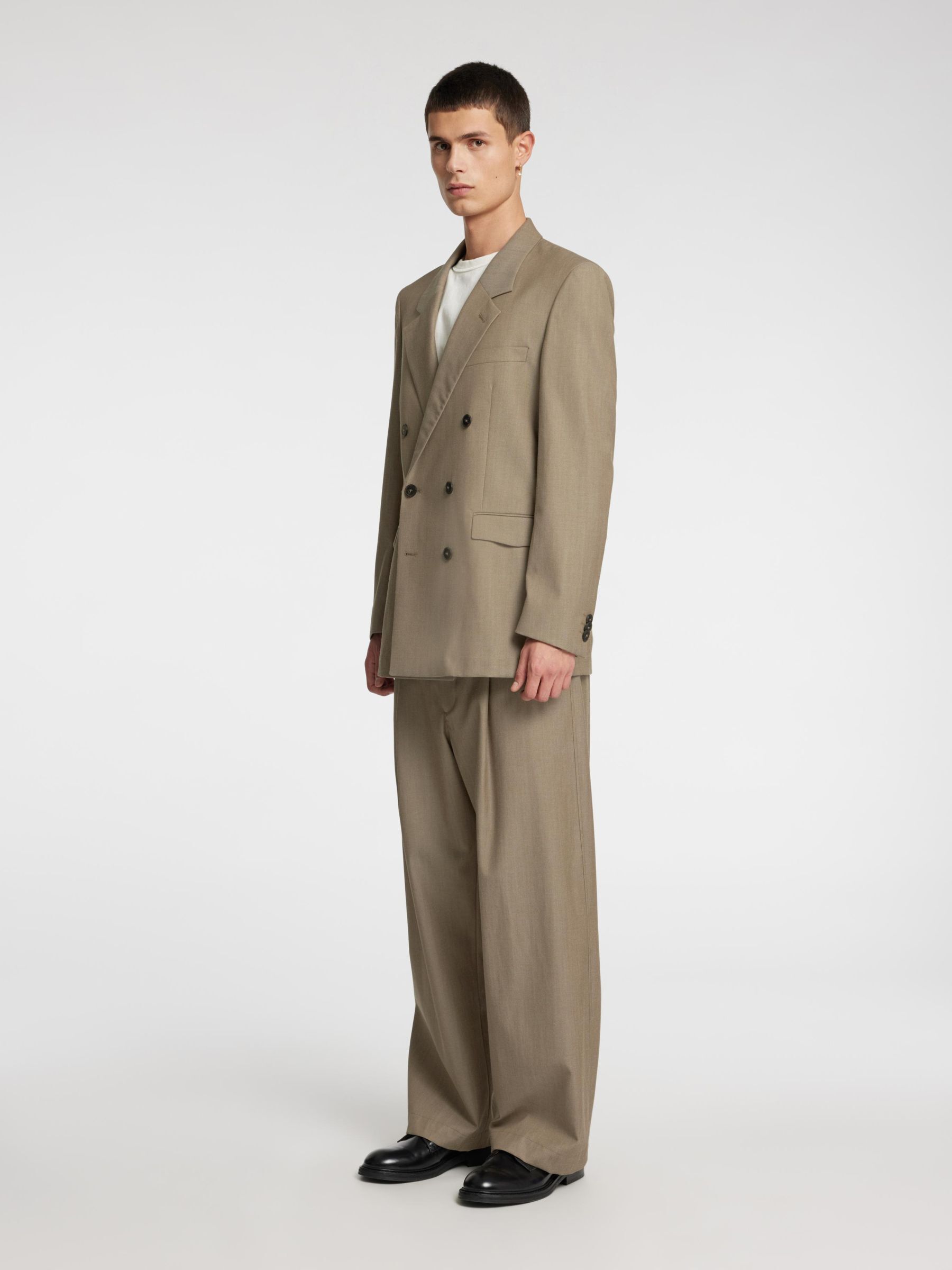 ULDBLANDING DOBBELTRADET BLAZER, Brindle, highres