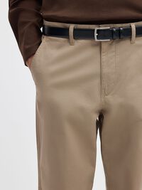 HELVAR ORGANIC COTTON CHINO TROUSERS, Plaza Taupe, highres