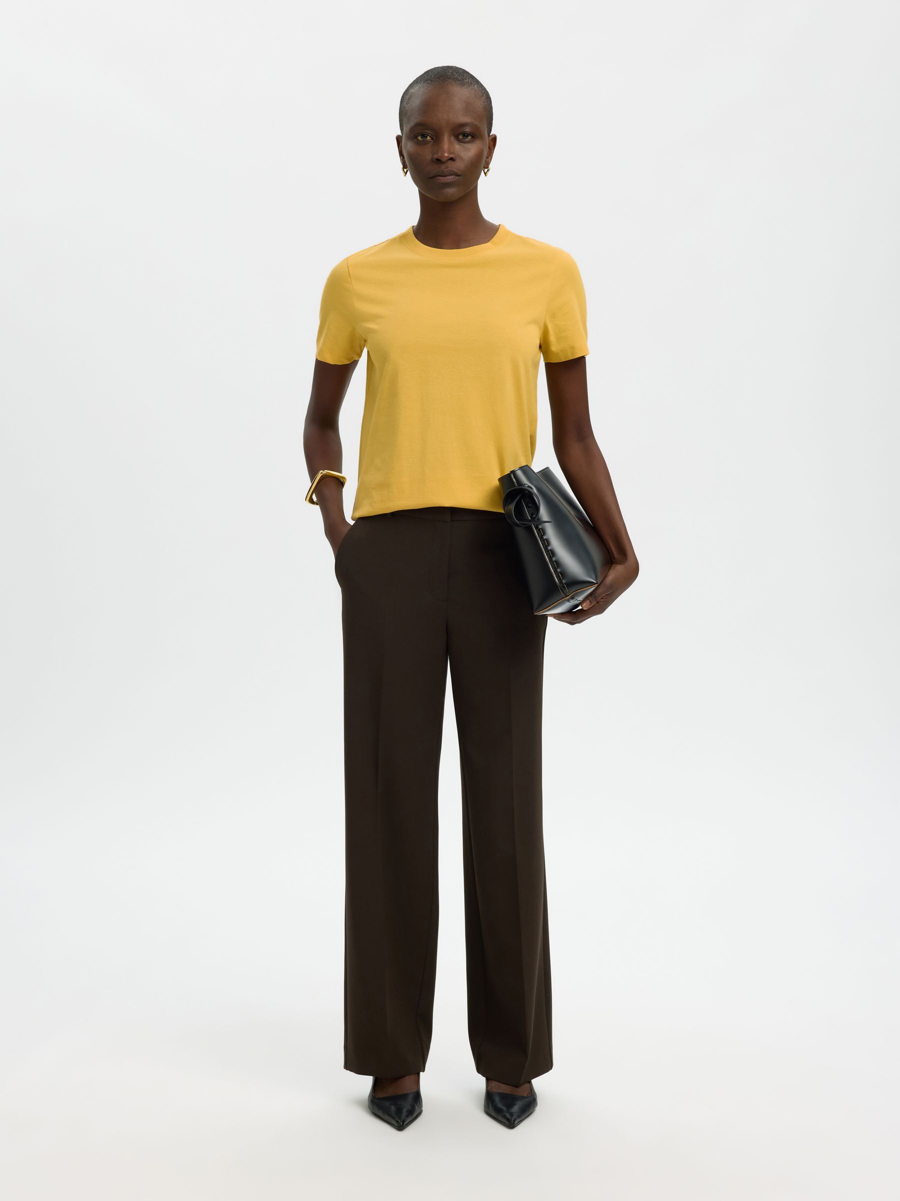 CLASSIQUE T-SHIRT, Ochre, highres