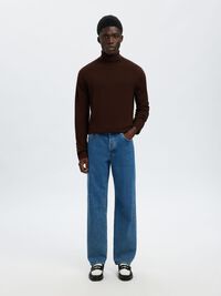 100% MERINO WOOL TURTLENECK, Demitasse, highres