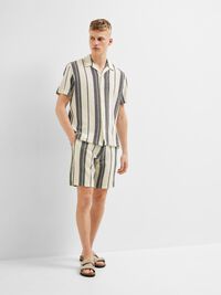 COTTON SHORTS, Bright White, highres