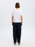 Selected DETAILED 100% BAUMWOLL T-SHIRT, Bright White, highres - 16097834_BrightWhite_004.jpg