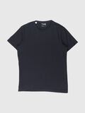 Selected KORTÄRMAD MED AVSLAPPNAD PASSFORM T-SHIRT, Black, highres - 80000203_Black_001.jpg