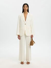 RIEM OVERSIZED BLAZER, Egret, highres