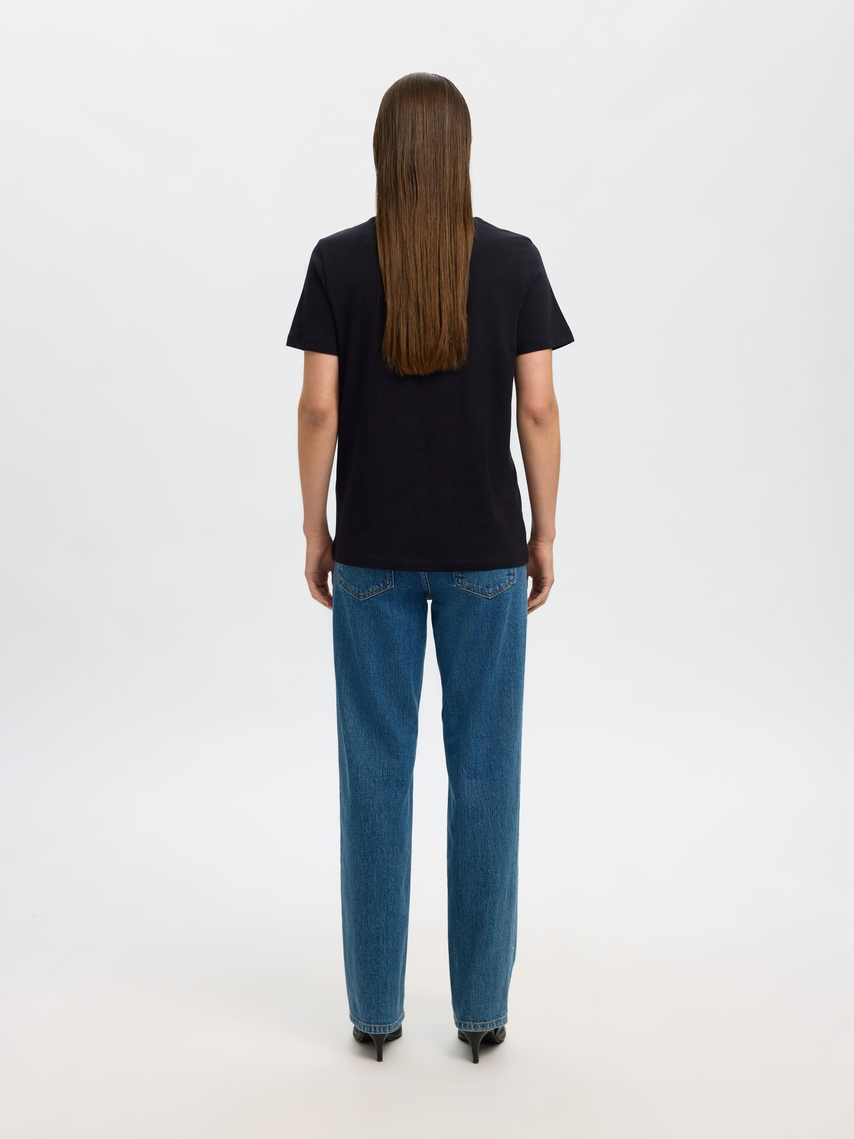KLASSIEKE T-SHIRT, Black, highres