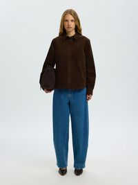 REGULAR FIT CORDUROY SHIRT, Delicioso, highres