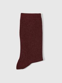 GLITZER GESTRICKTE SOCKEN, Fig, highres