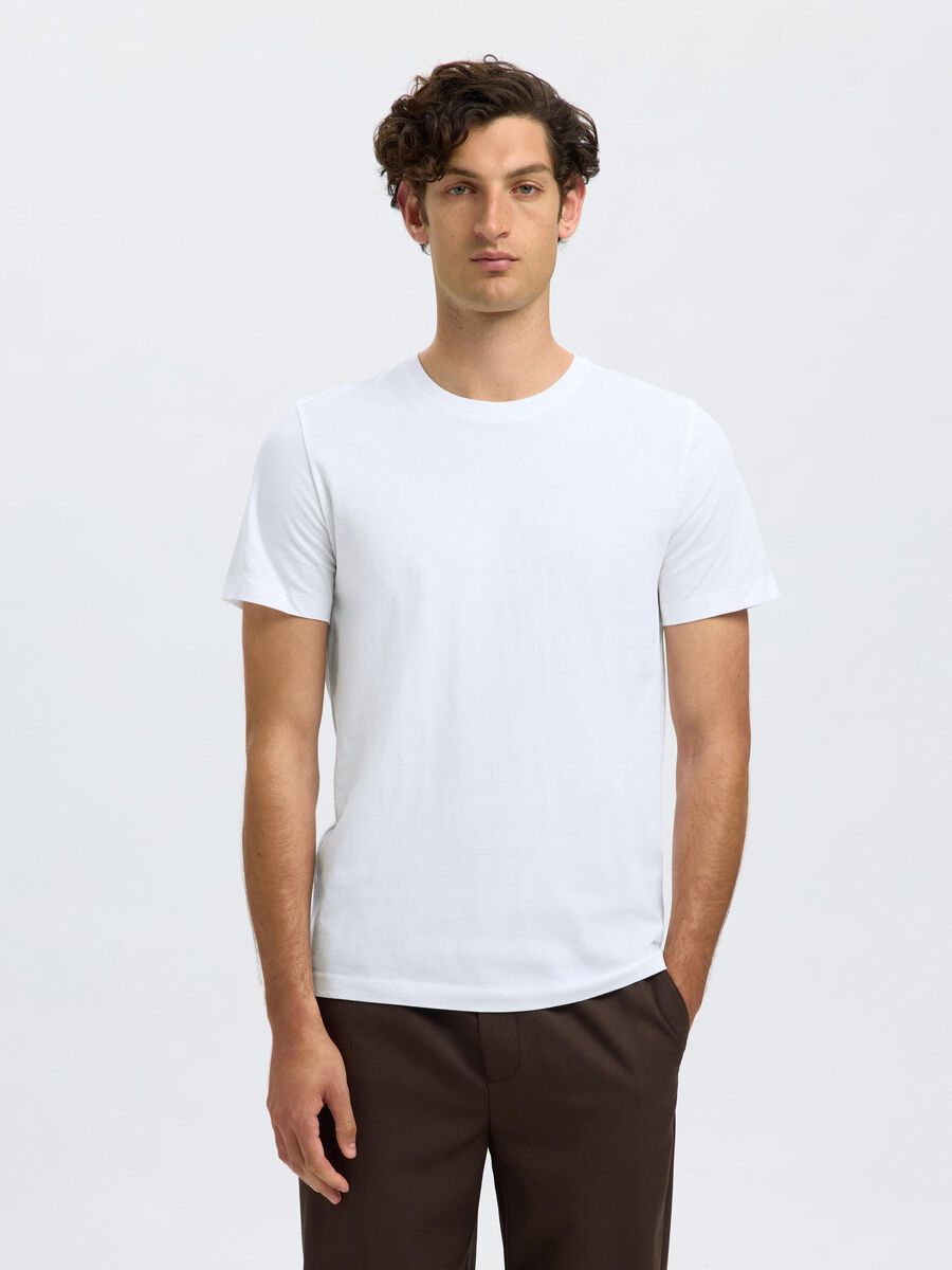 Selected 5-PACK RUNDRINGAD T-SHIRT, Black, highres - 16098111_Black_1200440_003.jpg
