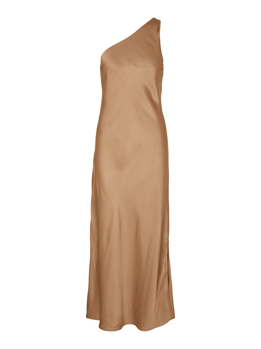 Selected ONE-SHOULDER MAXIKLEID, Tigers Eye, highres - 16091719_TigersEye_001.jpg