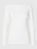 Selected WENDBARES LANGARM T-SHIRT, Snow White, highres - 16094364_SnowWhite_001.jpg