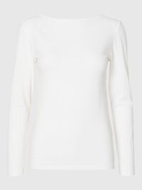 REVERSIBLE LONG SLEEVED T-SHIRT, Snow White, highres