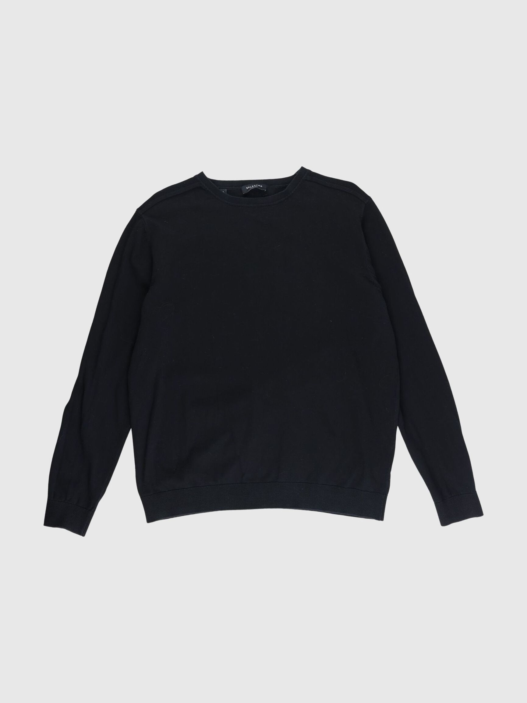 PULLOVER, Black, highres