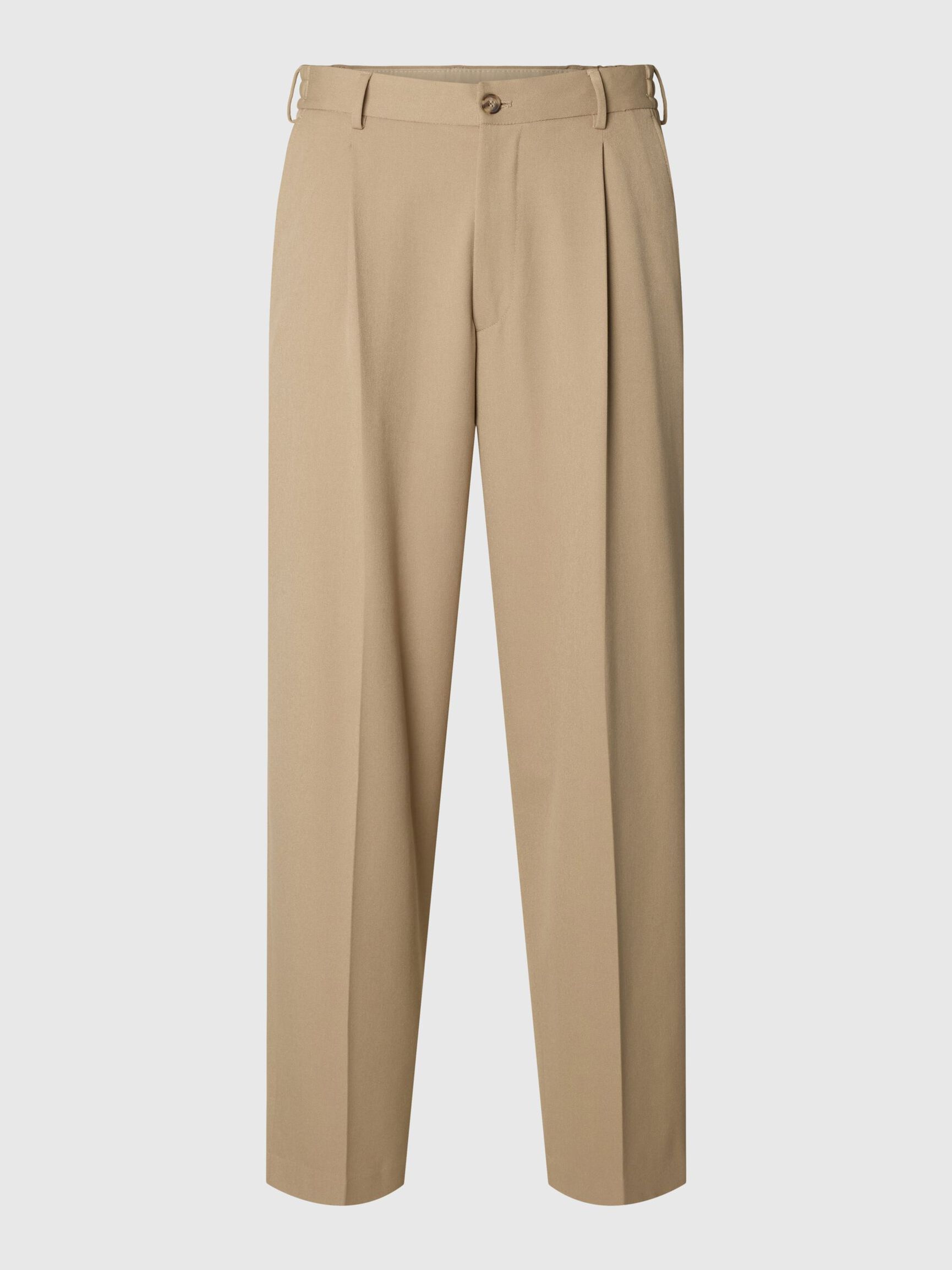 220 COUPE AMPLE PANTALON, Greige, highres