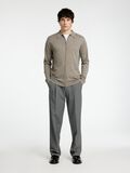 Selected WOLLGEMISCH STRICKJACKE MIT REISSVERSCHLUSS, Desert Taupe, highres - 16097977_DesertTaupe_005.jpg