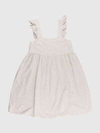 SLEEVELESS MINI DRESS, Sandshell, highres