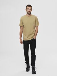 SHORT-SLEEVED RELAXED FIT T-SHIRT, Kelp, highres