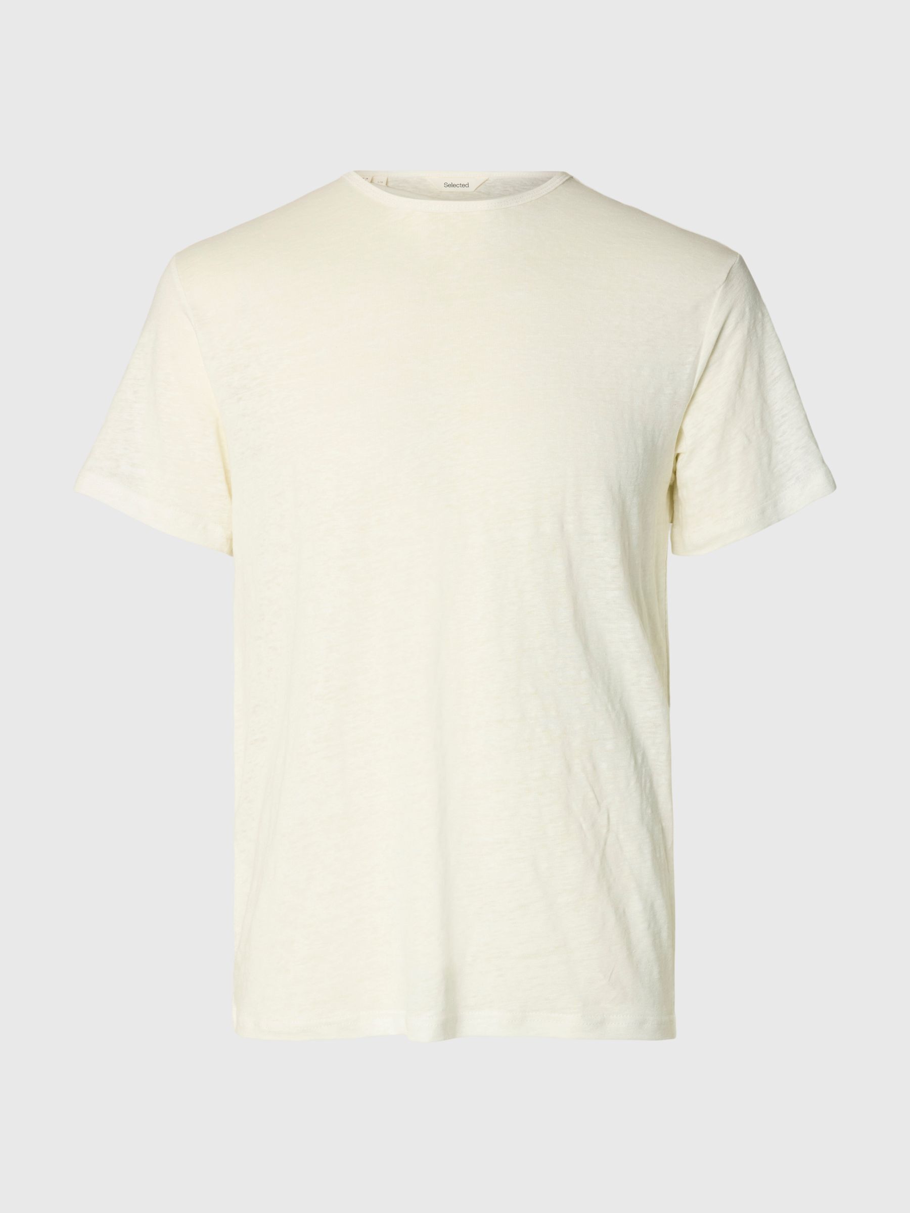 LIN T-SKJORTE, Egret, highres