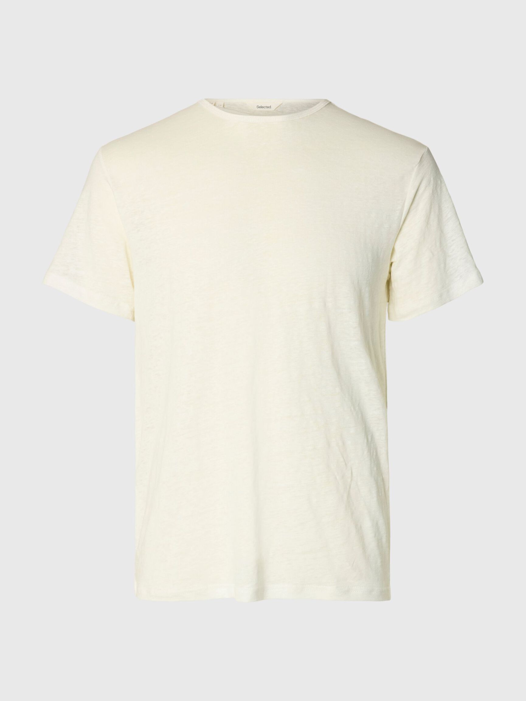 LIN T-SKJORTE, Egret, highres