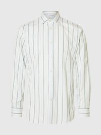 RANDIG SLIM FIT-SKJORTA, Bright White, highres
