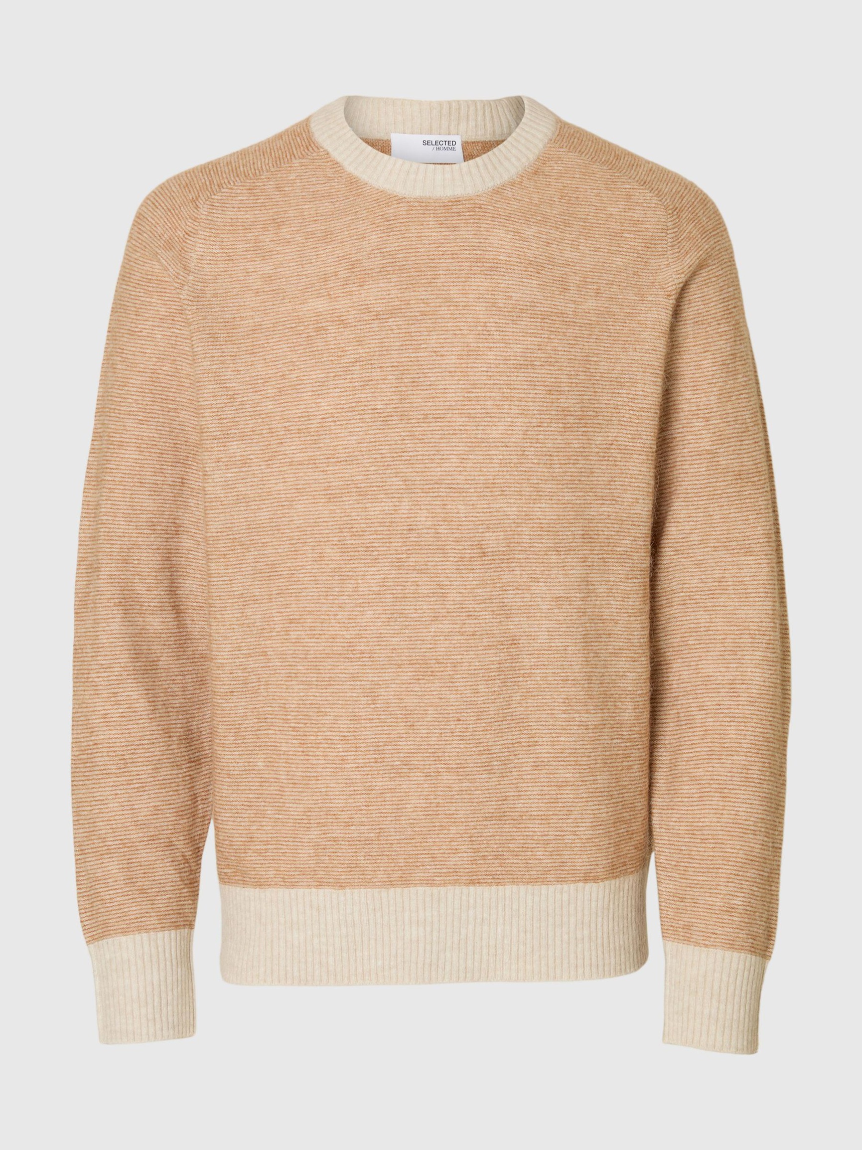 LONG-SLEEVED PULLOVER, Chipmunk, highres
