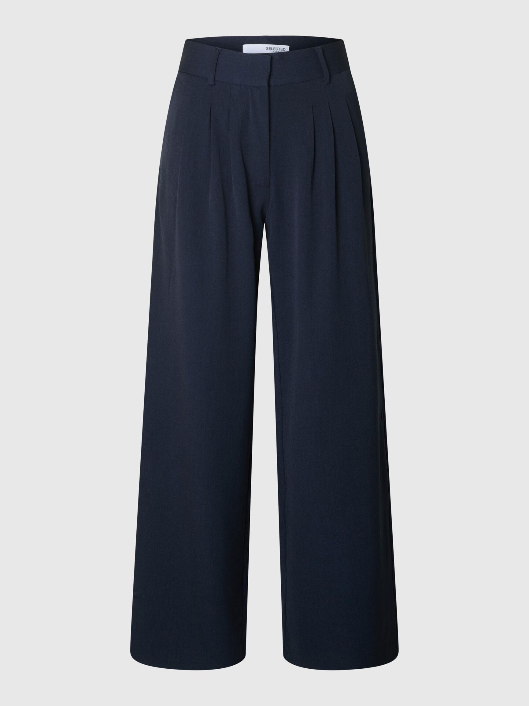 EFECTO PLEGADO, MEZCLA DE VISCOSA PANTALONES, Dark Sapphire, highres