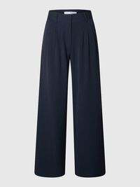 EFECTO PLEGADO, MEZCLA DE VISCOSA PANTALONES, Dark Sapphire, highres