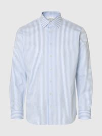 SLIM FIT STRETCH SHIRT, Bright White, highres