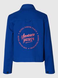 RELAXED FIT  JACKET, Mazarine Blue, highres