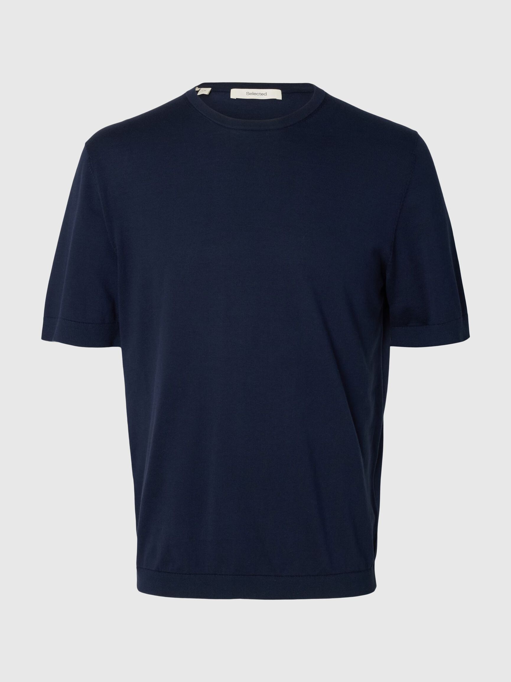 COTON T-SHIRT, Navy Blazer, highres