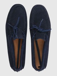 RUSKINDS LOAFERS, Dark Navy, highres
