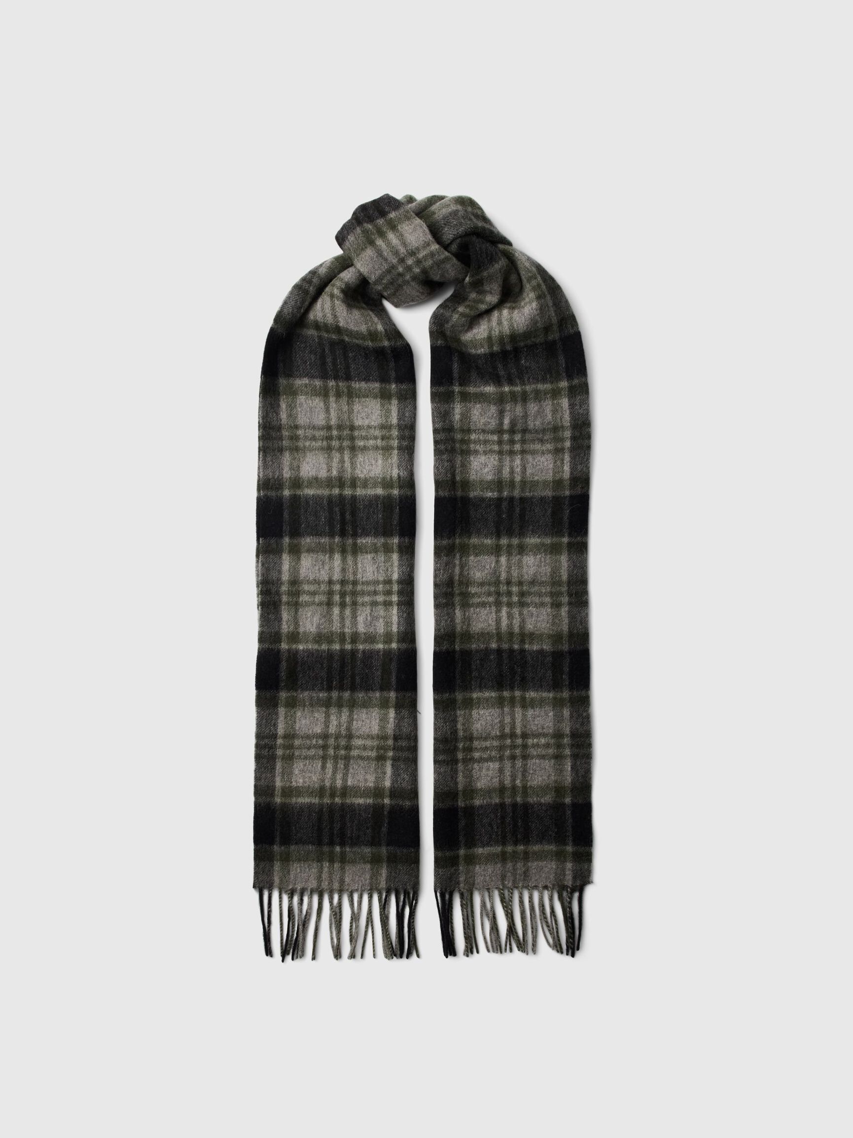 100 % ULL SKJERF, Light Grey Melange, highres