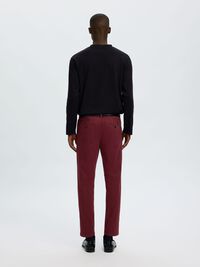175 SLIM FIT FLEX CHINOS, Tawny Port, highres