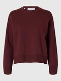 Selected VISCOSE BLEND KNITTED JUMPER, Zinfandel, highres - 16096169_Zinfandel_001.jpg