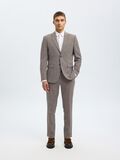 Selected SLIM FIT EINREIHIGER BLAZER, Dark Sand Melange, highres - 16087870_DarkSandMelange_005.jpg