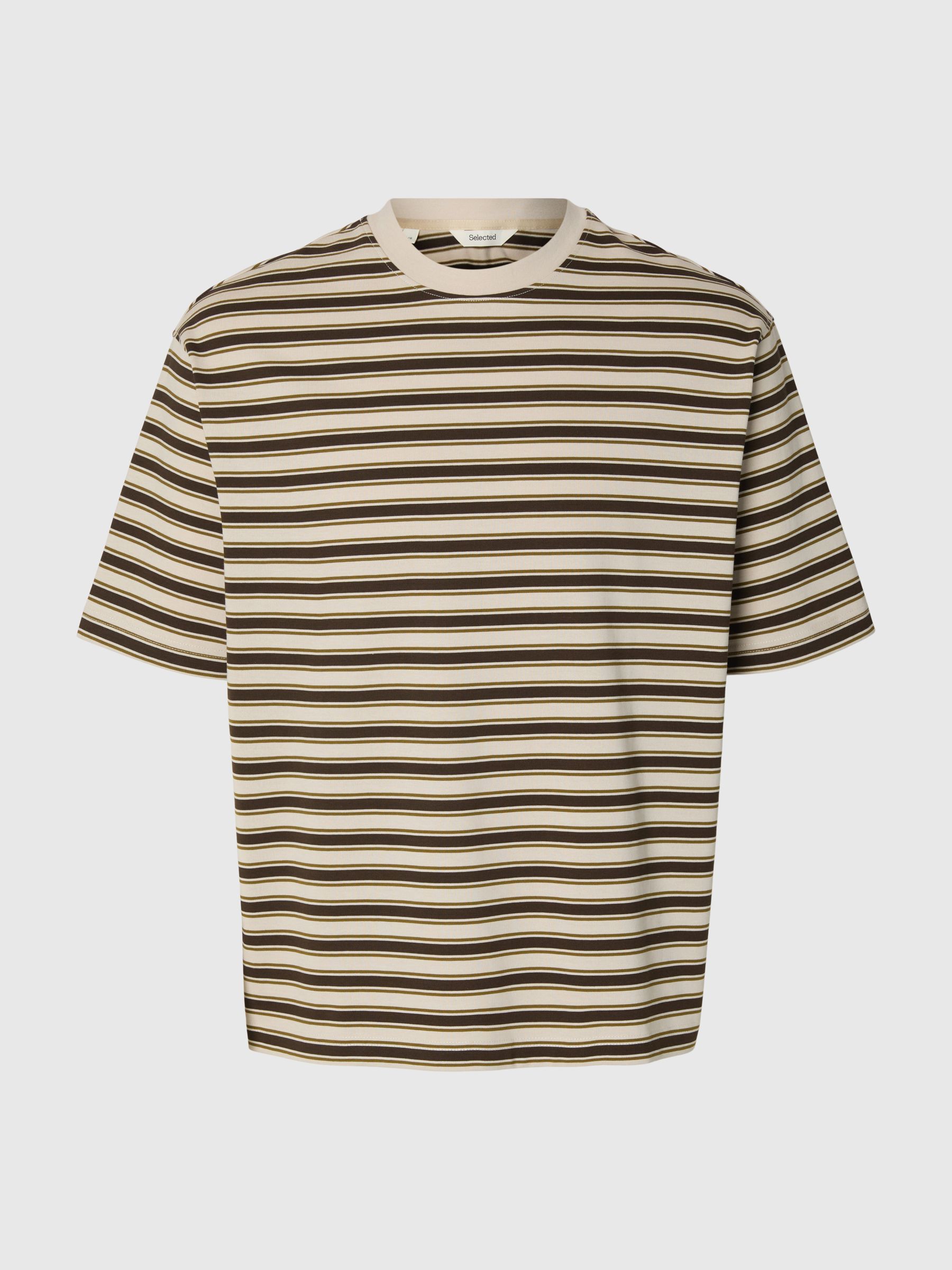 RELAXED FIT T-SHIRT, Oatmeal, highres