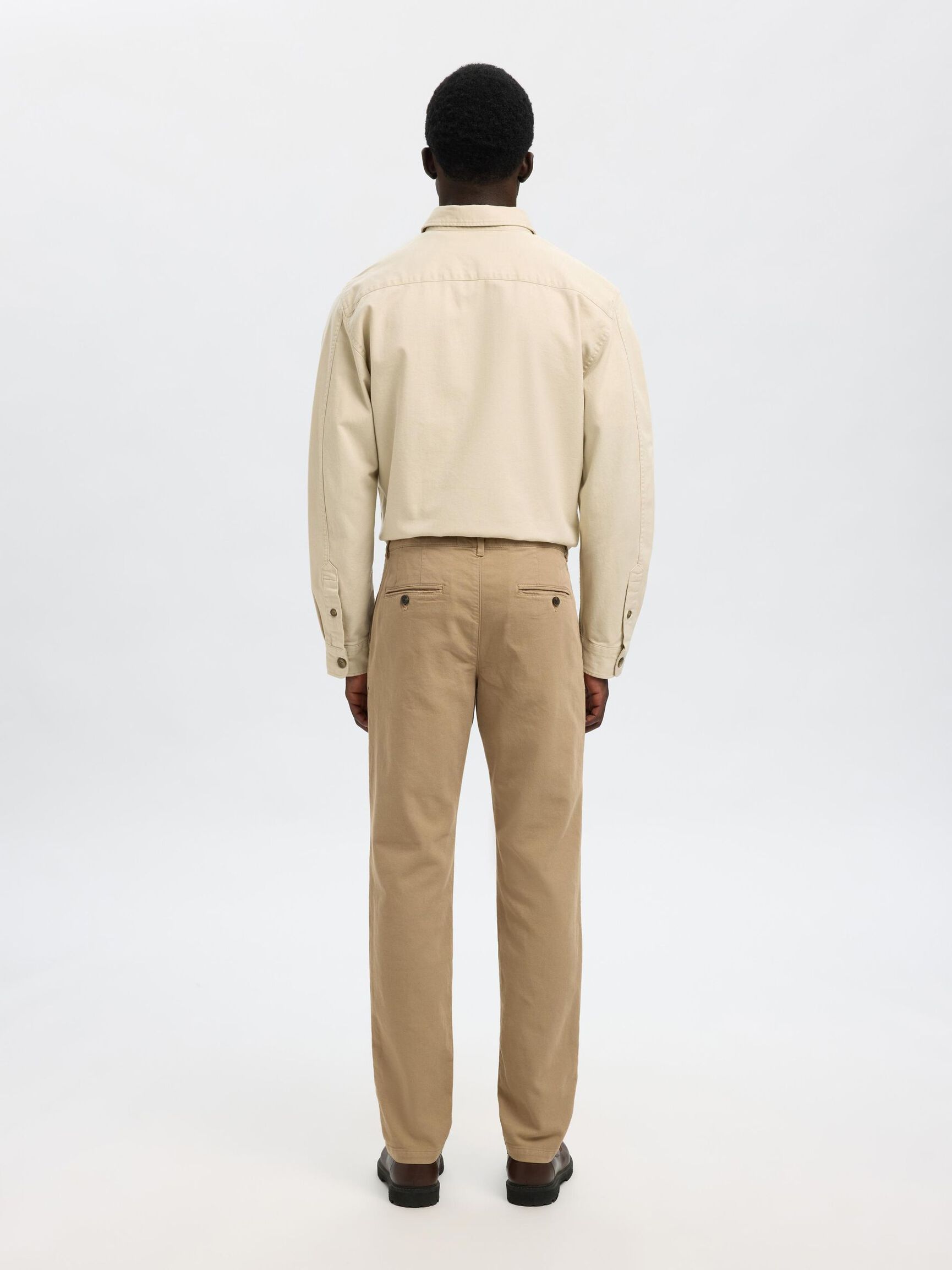 175 TEXTURIERTE SLIM FIT CHINO, Pure Cashmere, highres