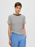 Selected GESTREIFTES T-SHIRT, Black, highres - 16089127_Black_1014529_008.jpg