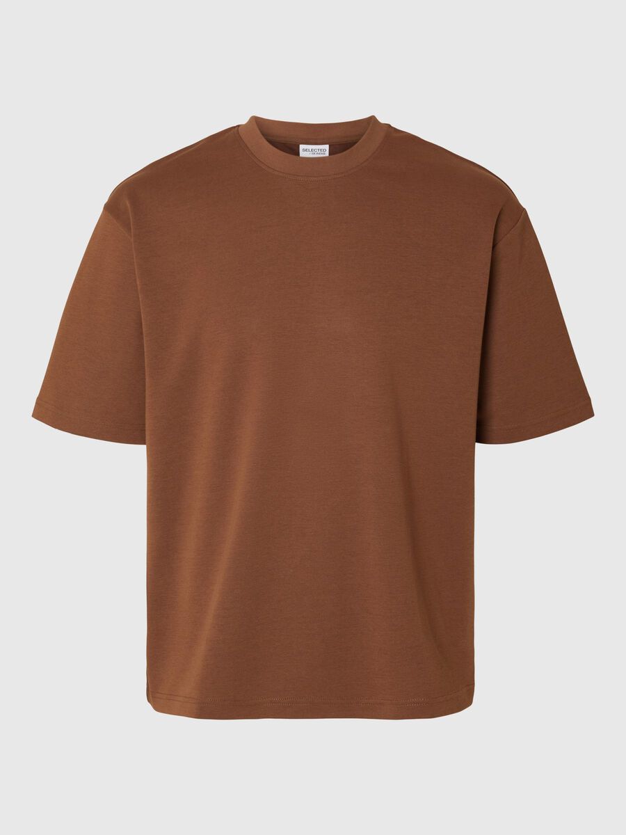 Selected LOOSE FIT T-SHIRT, Soft Silt, highres - 16094143_SoftSilt_001.jpg